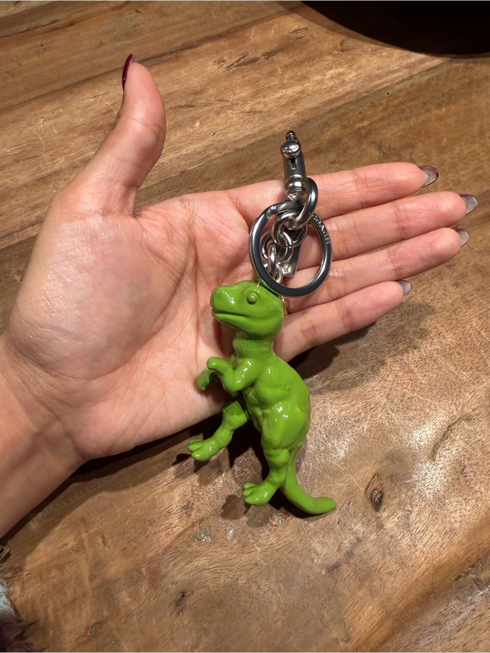 Coach bag charm